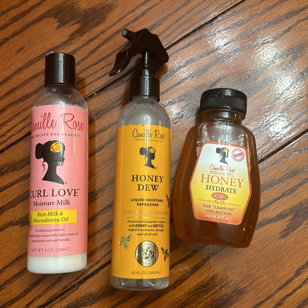Camille Rose curly girl products!